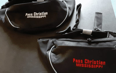 Hip Pack with Pass Christian, Mississippi embroidered