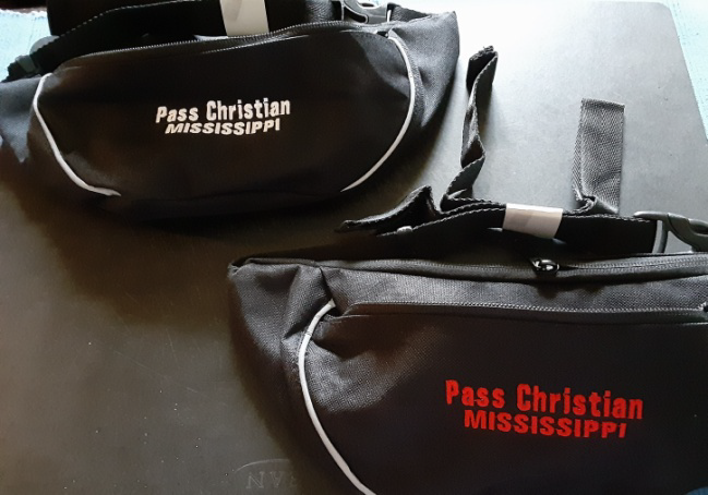 Hip Pack with Pass Christian, Mississippi embroidered