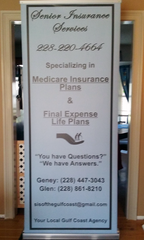 tall banner for Senior Insurance Services